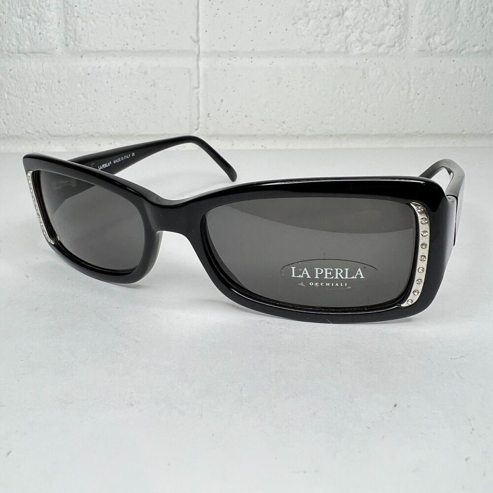La Perla Sunglasses SPE 078S 54 V21 Black Frame‎ Black Gradient H1717